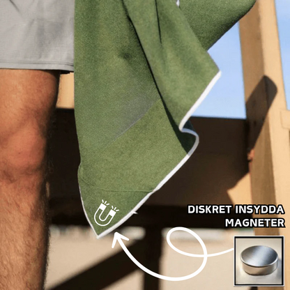 Handduk med magnet